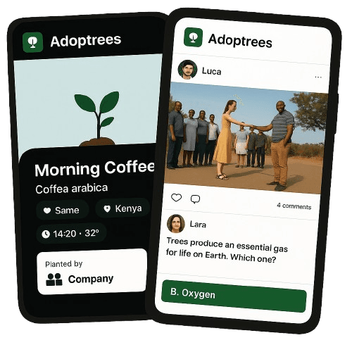 individuals phone interface